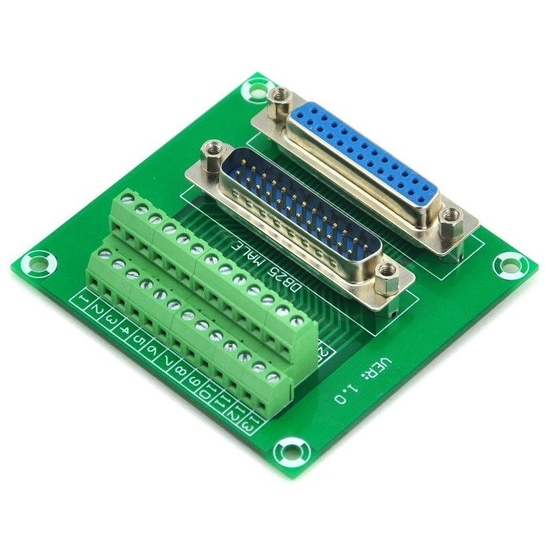 DB25 Dual Breakout Board