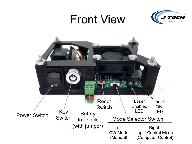 5 Amp Adjustable Safety Compliant Laser Diode Driver - Image 3