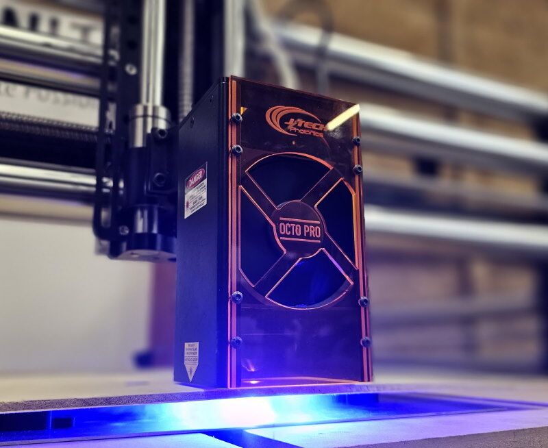 44W OCTO Pro Laser Kit with Air Assist - Onefinity Version - Image 2