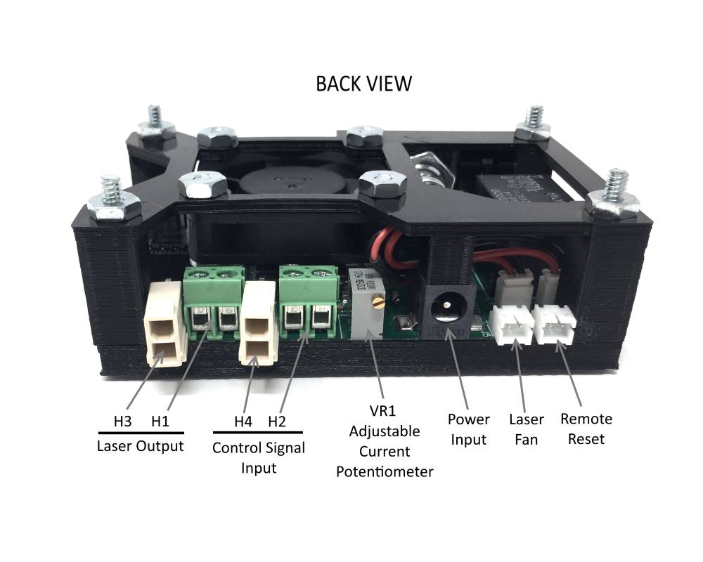 2.5 Amp Adjustable Safety Compliant Laser Diode Driver - Image 3
