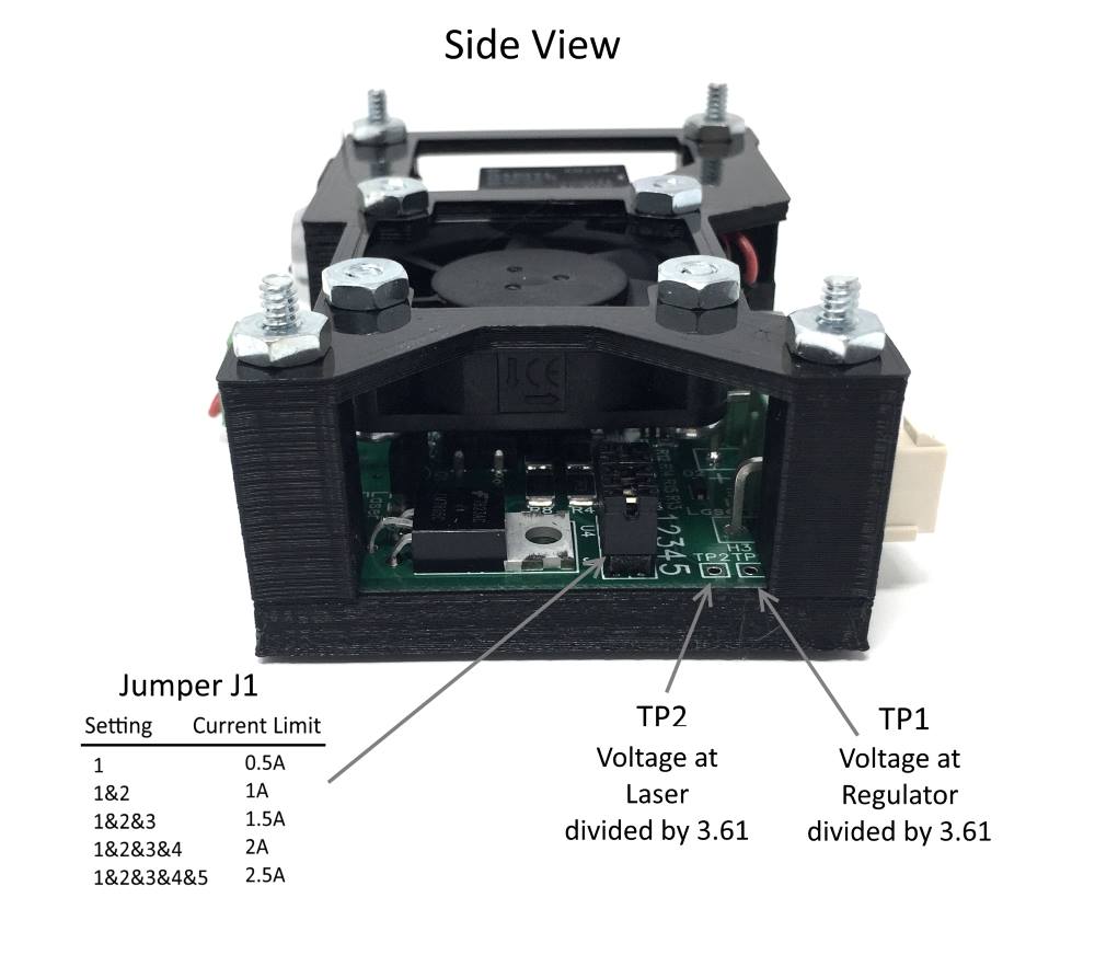 2.5 Amp Adjustable Safety Compliant Laser Diode Driver - Image 4