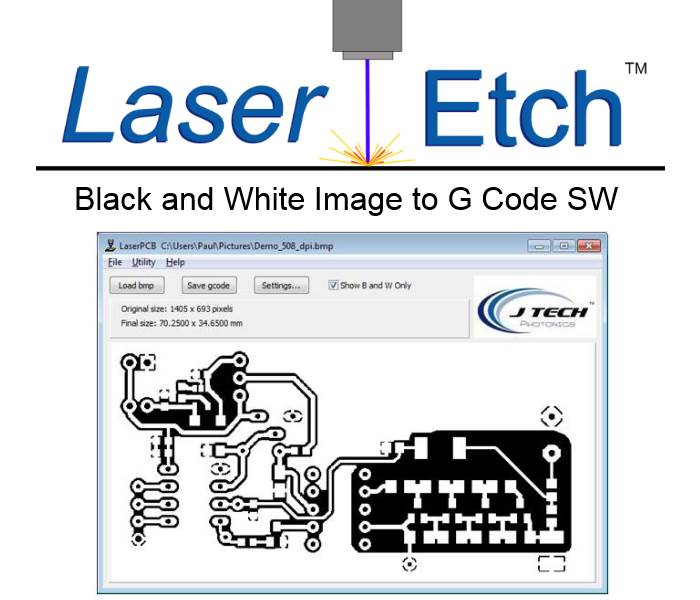 Laser Etch B/W Image Engraving SW License