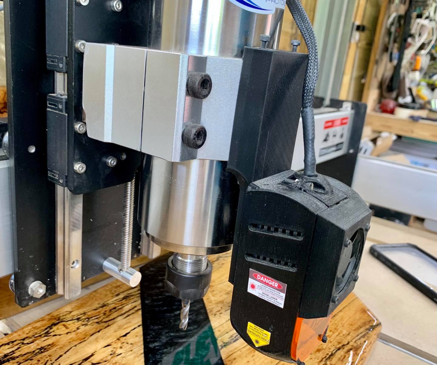 Water Cooled Spindle Laser Mount - Image 8