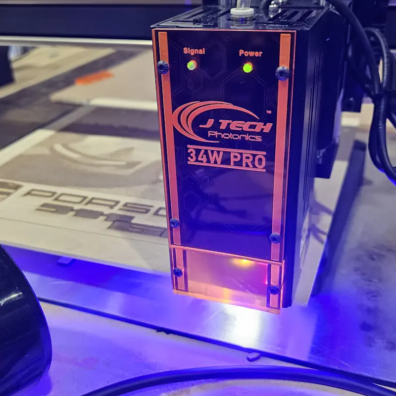 34W PRO 2-in-1 Laser Head - J Tech Photonics, Inc.