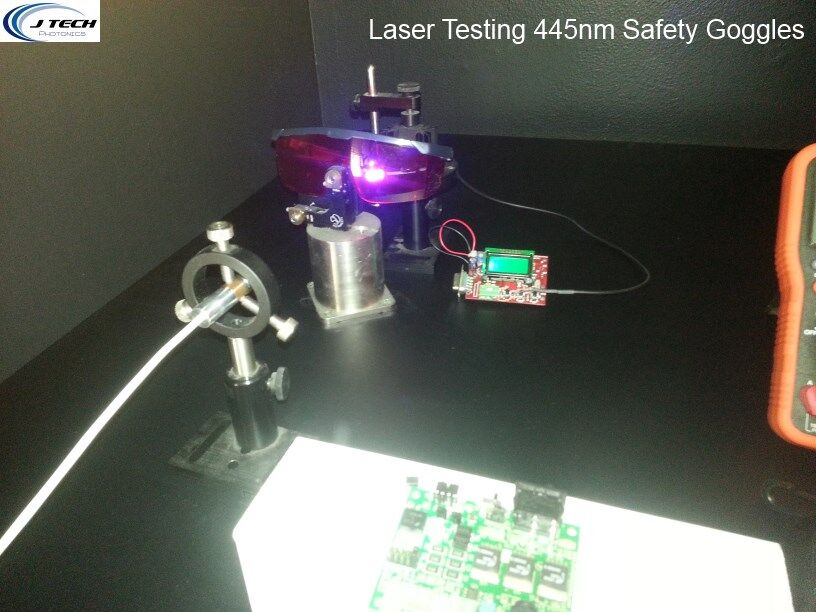 Laser Safety Goggles OD4+, 405-455nm - Image 5