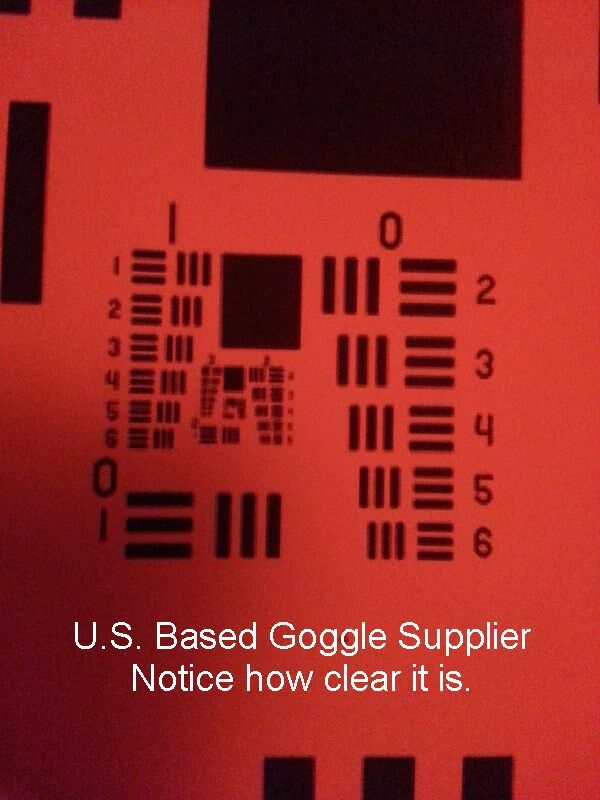 Laser Safety Goggles OD4+, 405-455nm - Image 7