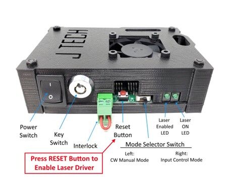 Dual PRO Safety Compliant Laser Diode Driver - Image 3