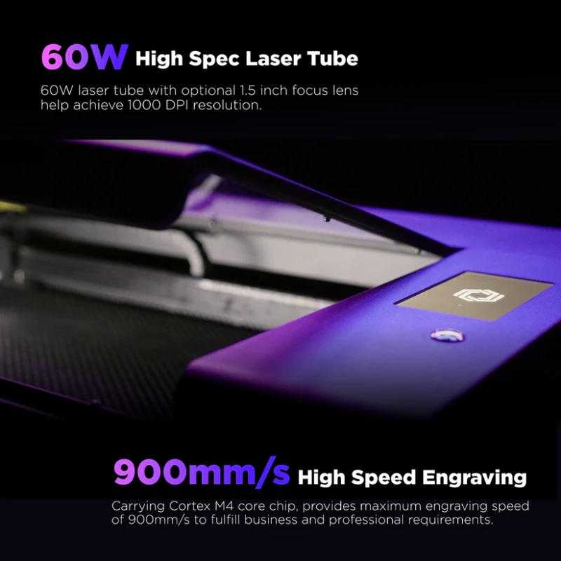 FLUX HEXA Desktop Laser Cutter & Engraver - (60W) - Image 2