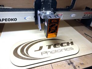 Shapeoko3 CNC Laser Upgrade from J Tech Photonics, Inc.